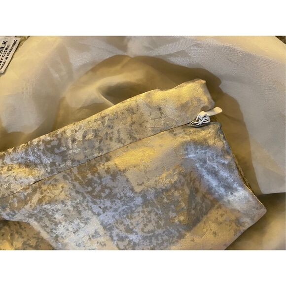 Vintage Anne Crimmins for umi collection 100% silk embellished sequin midi dress - Picture 6 of 6